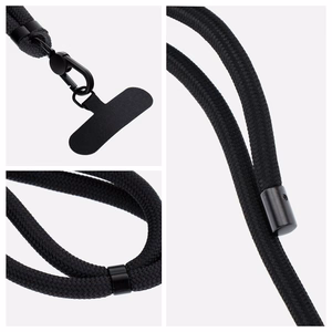 SWING (8mm) Phone lanyard, Phone pendant with adjustable length / cord length 165cm (max 82.5cm in the loop) / on the shoulder or neck - must