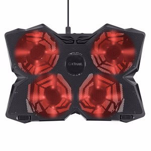Trust GXT 278 sülearvuti jahutusalus 43.9 cm (17.3") must