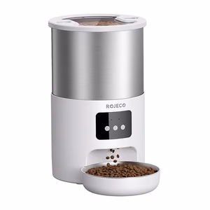 Pet food dispenser Rojeco Smart Pet Feeder 4.5l Stainless Steel