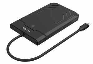 Unitek Y-3036A - DiskGuard Raiden 2.5" USB-C kuni SATA III 2.5" HDD/SSD kõvaketta korpus