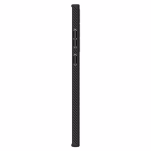 Spigen Liquid Air ümbris Samsung Galaxy S22 Ultra jaoks - matt must