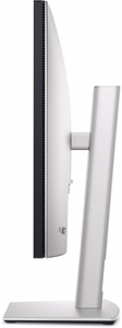 DELL UltraSharp U2725QE monitor 68.6 cm (27") 3840 x 2160 pixels 4K Ultra HD LCD must, hõbedane