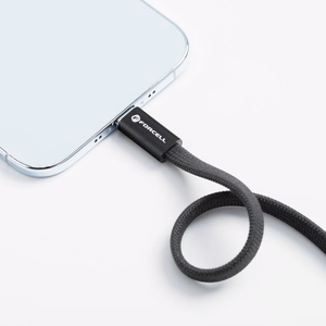 Kaabel USB C USB C Forcell F-Energy QC4.0 PD 5A 100W Cafule Flat 1,2 m CCFN23 must