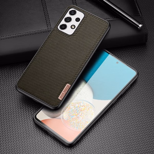 Dux Ducis Fino ümbris on valmistatud nailonist Samsung Galaxy A73 roheline