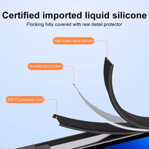 Soft Silicone Lens Ümbris jaoks Iphone 14 Pro Max light sinine