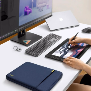 Tech-Protect Defender Laptop Bag 13-14 - tumesinine sinine