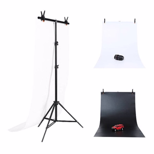 Fotostuudio tausta tugi Puluz 70x200cm + taustapildid 2 tk DCA0976