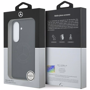 Mercedes Vintage Logo MagSafe Ümbris for Samsung Galaxy S26 - must