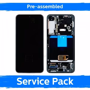 LCD ekraan ühilduv Samsung S901 S22 raamiga / Pink Gold / (Eelkokku pandud Service Pack)