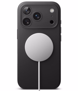 Ringke MagSafe silikoonist ümbris seadmele iPhone 18 Pro Max – must