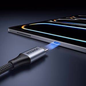 Ugreen 2in1 USB-C kaabel - 2xUSB-C PD 140W 2m - must