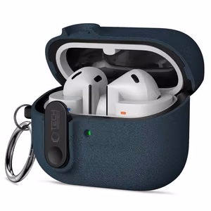 Tech-Protect Slim Hook ümbris Samsung Galaxy Buds 3 / 3 FE / 3 Pro jaoks - mereväe sinine