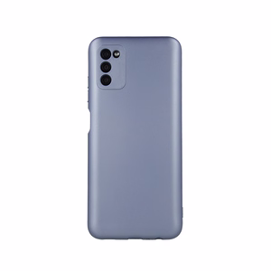 Metallic ümbris jaoks Samsung Galaxy A35 5G light sinine