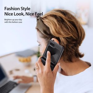 DUX DUCIS чехол BRIL для Samsung Z Flip7 5G розовый