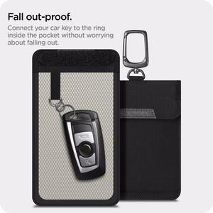 Spigen Pouch võtmeta RFID-signaali blokeerija - must
