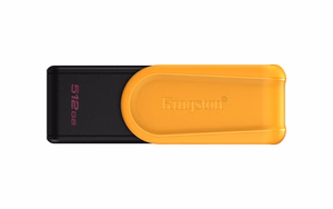Kingston Technology DataTraveler 512GB kaasaskantav USB 3.2 Gen 1 Exodia S (must/kollane)