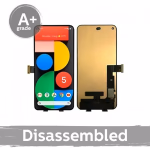 LCD ekraan ühilduv Google Pixel 5 must 100% originaal (10/10 Kasutatud)