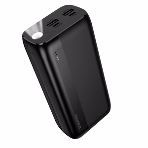 Borofone Power Bank 30000mAh BJ86A Victoria - 2xUSB - black