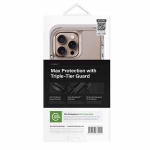 Uniq Combat Magclick Charging Ümbris jaoks iPhone 16 Pro Max - kuldne