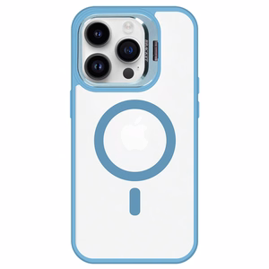 Чехол Tel Protect Kickstand Magsafe для iPhone 14 синий