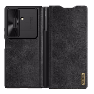 Nillkin Qin Pro Ümbris jaoks Samsung Galaxy Z Fold 7 with S Pen Space - Must