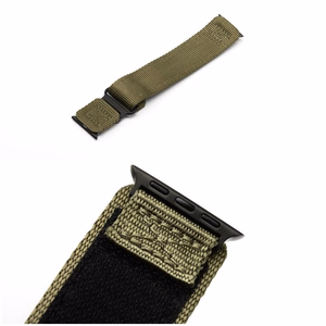 Strap to Apple Watch Forcell F-Design FA05 nylon hook-and-loop 38 / 40 / 41 mm green