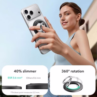 ESR Magnetic HaloLock MagSafe Phone Hoidja - must