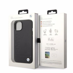 Ümbris BMW BMHMP14SSLLBK iPhone 14 6.1 "must / must hardcase Signature Logo Imprint Magsafe