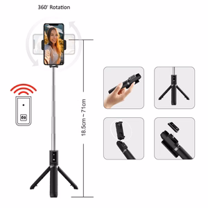 Blavec Selfie Stick Coco P-04 tripod + remote control 0,7 metres (SSCP04-TRB07) must