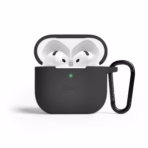 Etteri силиконовый чехол для AirPods 4 черный