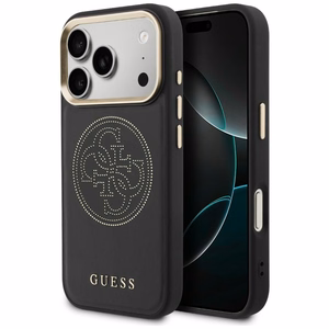 Guess Perforated 4G MagSafe ümbris for iPhone 17 Pro - must