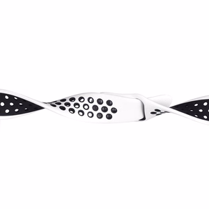 Crong Duo Sport rihm Apple Watch 38 / 40 / 41 / 42 mm, valge ja must