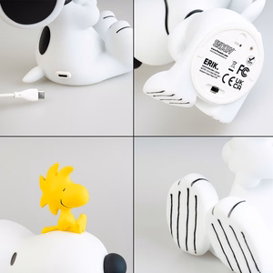 Snoopy LED-öövalgusti lastele, 26.7 × 18.5 cm