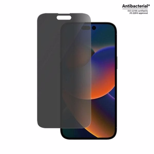PanzerGlass Classic Fit antibacterial privaatsus glass jaoks iPhone 14 Pro Max