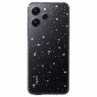 Crystal Glitter Ümbris jaoks Xiaomi Redmi 12 Hõbedane