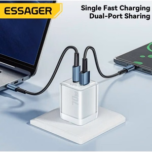 Laadija Essager Color valge 70W (PD / QC3.0)