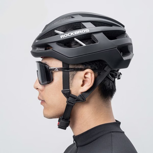 Rockbros HC-58BK-M Bike Helmet 55-58 cm - Black and Gray