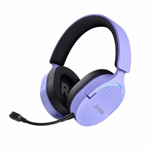 Trust GXT 491P FAYZO kõrvaklapid juhtme ja juhtmevaba peapael mängude USB Type-A Bluetooth mustad, lilla