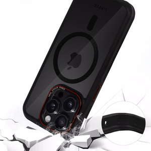 Liavec Hybrid Smoke Magsafe Ümbris jaoks Iphone 15 Pro Max