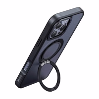 McDodo PC-4933 MagSafe ümbris iPhone 16 Pro Maxile koos statiiviga (must)