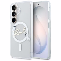 Karl Lagerfeld IML KC Script MagSafe Ümbris for Samsung Galaxy S26 Plus - läbipaistev