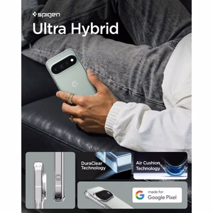 Spigen Ultra Hybrid  Google Pixel 11 Pro ümbris, läbipaistev