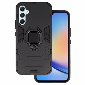 Ring Armor Ümbris jaoks Samsung Galaxy A34 5G Must