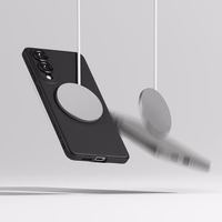 Ringke Onyx Magnetic Magsafe Ümbris jaoks Samsung Galaxy S25 Edge - Must