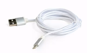 Gembird Lightning USB2 kaabel 1.8m hõbedane