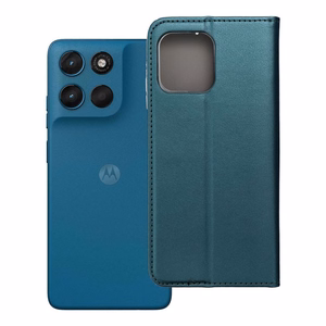 SMART MAGNETO Book ümbris Motorola G57 POWER jaoks - tumerohe