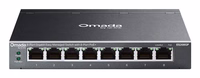 TP-Link Omada ES208GP network switch Managed L2 Gigabit Ethernet (10/100/1000) Power over Ethernet (PoE) DIN rail Black