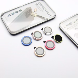 Set of lens glasses for iPhone 12 Mini / iPhone 12 / iPhone 11 gold (2pcs)