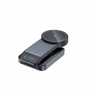 Tech-Protect QI15W-A28 MagSafe 3in1 Induktiivne Laadija koos Smartphone / Apple Watch / AirPods Alus - must