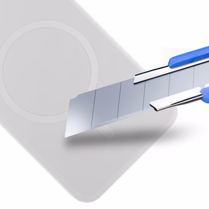 3mk Smoke MagCase Samsung Galaxy S25 jaoks valge-läbipaistev